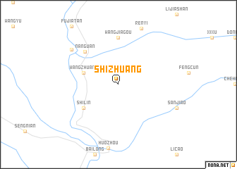 map of Shizhuang