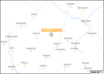 map of Shizhuang