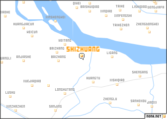 map of Shizhuang