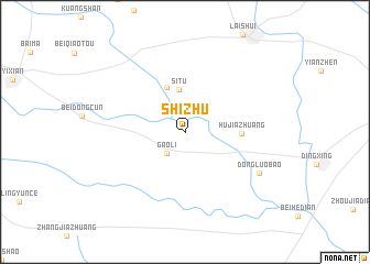 map of Shizhu