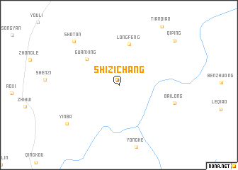 map of Shizichang