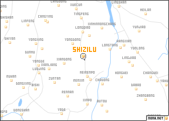 map of Shizilu