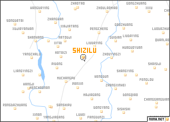 map of Shizilu