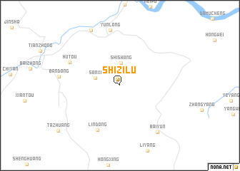 map of Shizilu