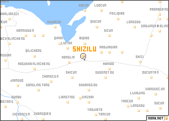 map of Shizilu