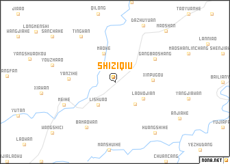map of Shiziqiu