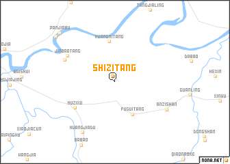 map of Shizitang