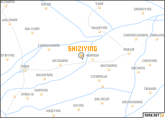 map of Shiziying