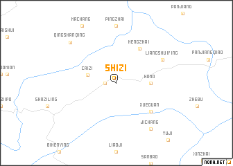 map of Shizi