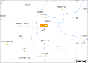 map of Shizi