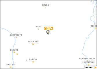 map of Shizi