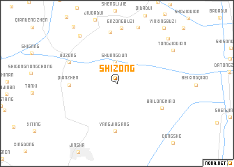 map of Shizong