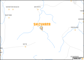 map of Shizuhara