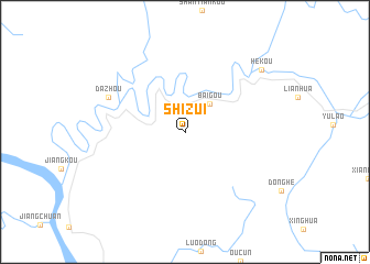 map of Shizui