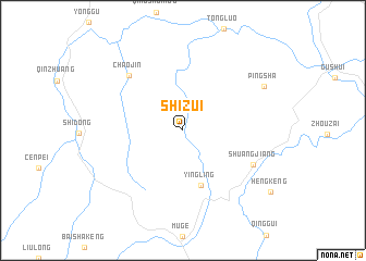 map of Shizui