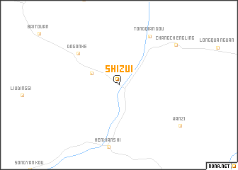 map of Shizui