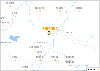 map of Shizuma