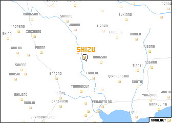 map of Shizu