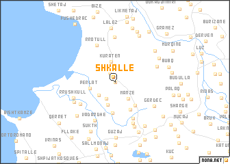 map of Shkallë