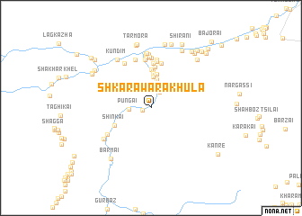 map of Shkarawara Khula