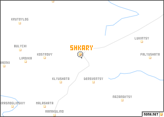 map of Shkary