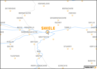 map of Shkele