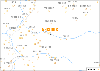 map of Shkinak