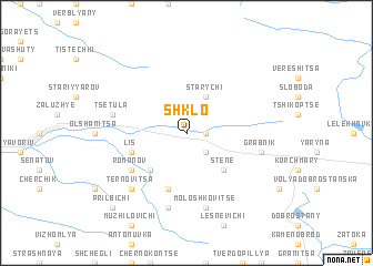 map of Shklo