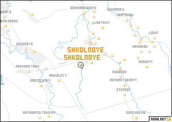 map of Shkol\