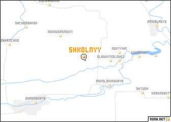 map of (( Shkol\