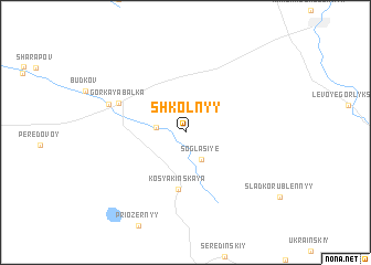 map of (( Shkol\