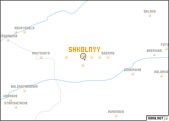 map of Shkol\