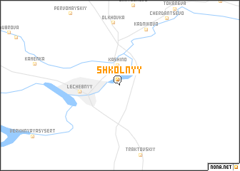 map of Shkol\