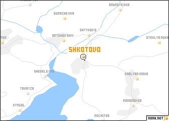 map of Shkotovo