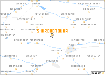 map of Shkrobotovka