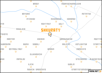 map of Shkuraty