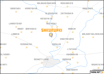 map of Shkurupki