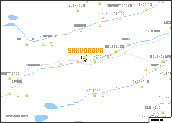 map of Shkvorova