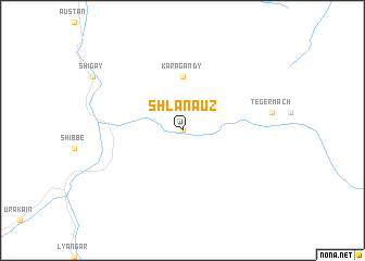 map of Shlanauz