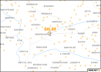 map of Shlan