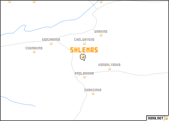 map of Shlemas