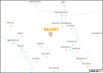 map of Shlepy