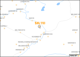 map of Shlyki