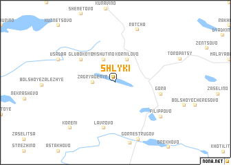 map of Shlyki