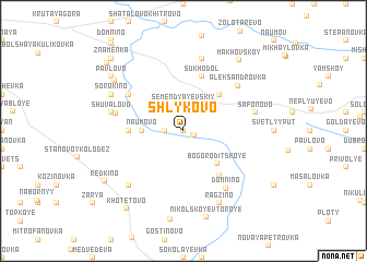 map of Shlykovo