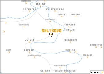 map of Shlykovo