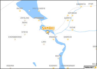 map of Shmaki