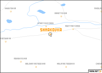 map of Shmakovka