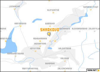 map of Shmakovo