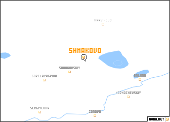 map of Shmakovo